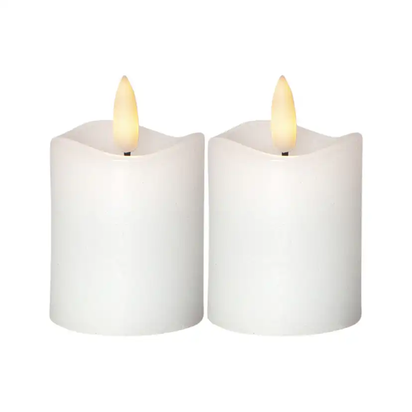 Blockljus Star Trading Flamme LED 2-pack Batteriljus