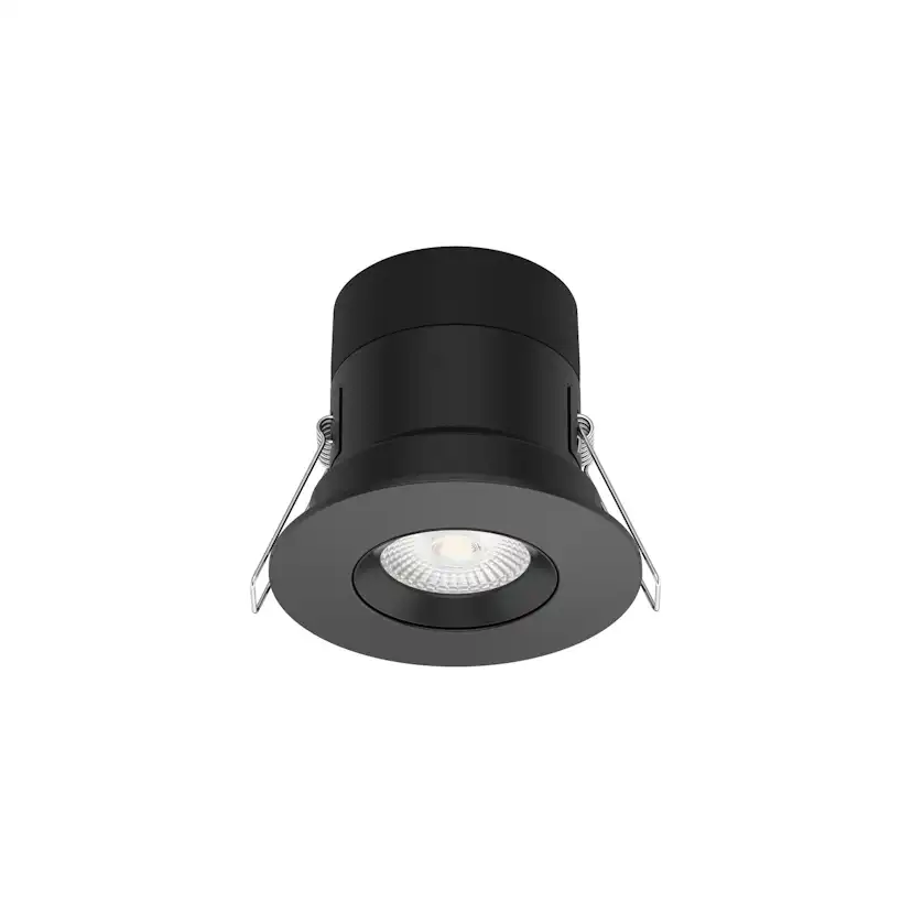 DL WLD FR84 tilt IP54 flex sv Svart