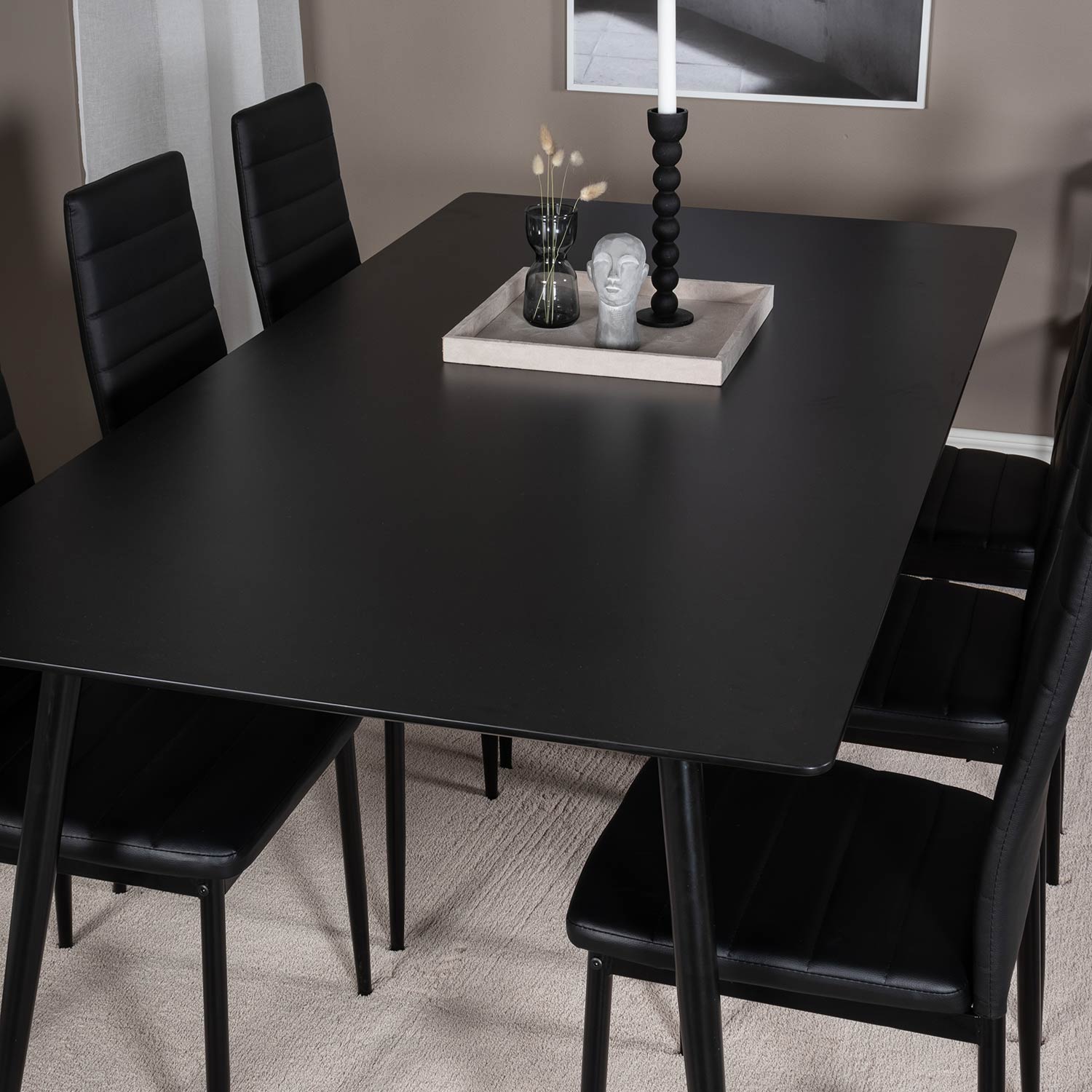 Matgrupp Venture Home Silvia med 6 Sly Stolar