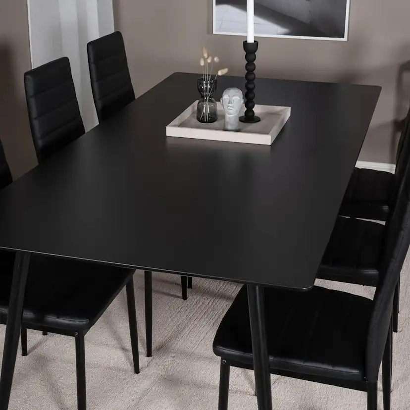 Matgrupp Venture Home Silvia med 6 Sly Stolar