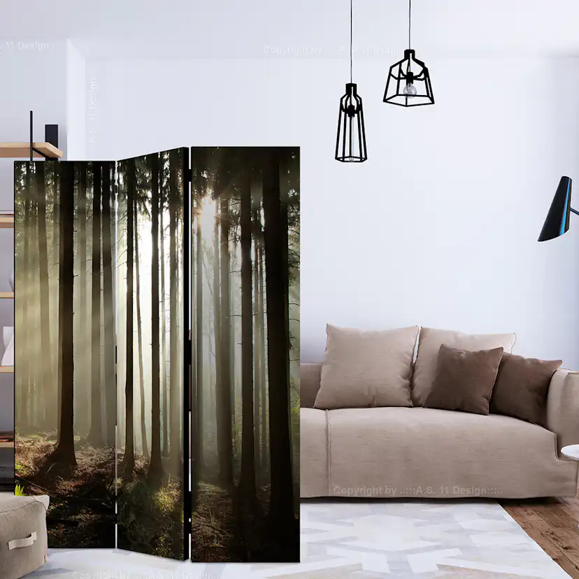 Rumsavdelare Skärmvägg Arkiio Coniferous Forest 135x172 cm