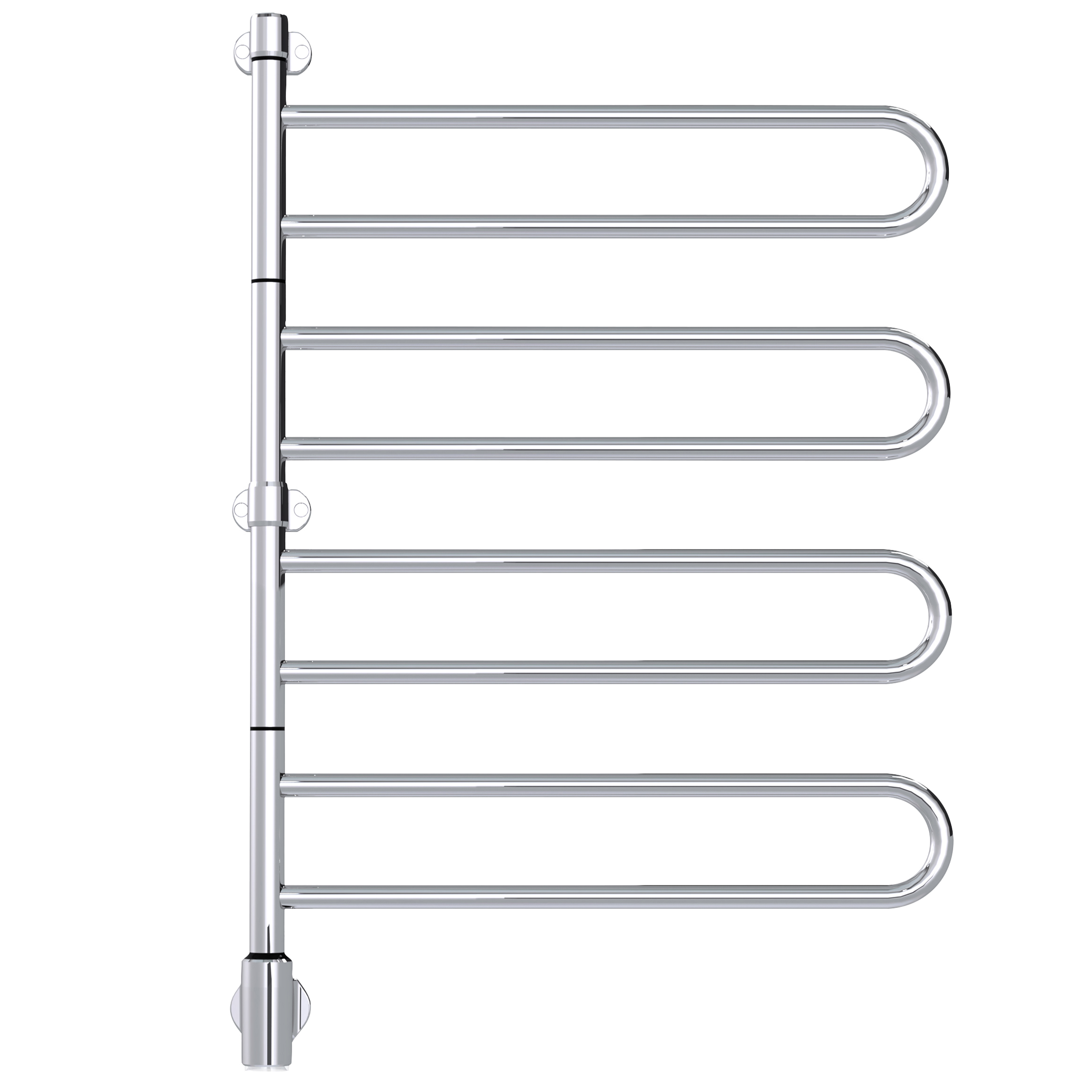 Handdukstork Flex U 4/650 M2 Rostfritt Stål, U4/650 mm, med Momento II