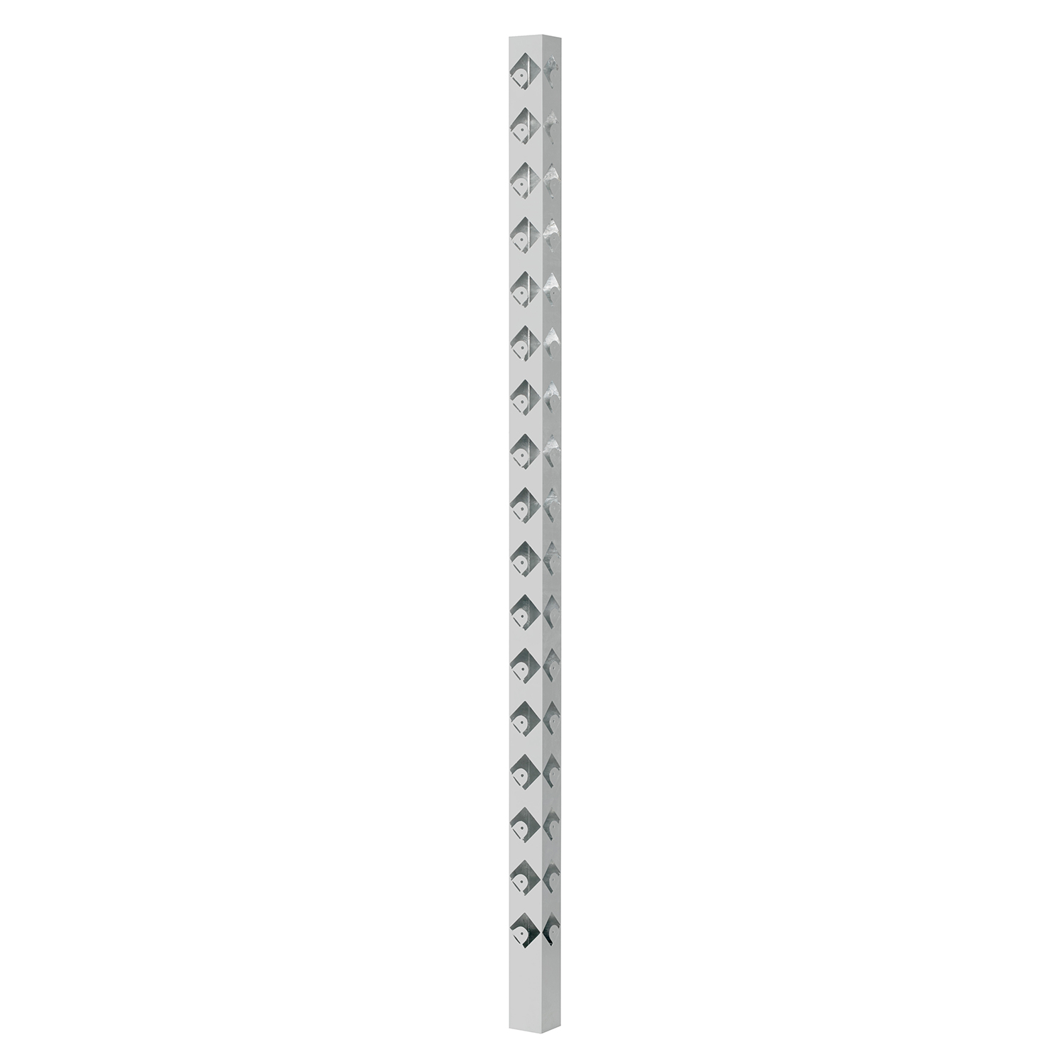 Staketstolpe Öckerö 1770mm vit 70x70 Hörn Vit, Höjd: 1770 mm