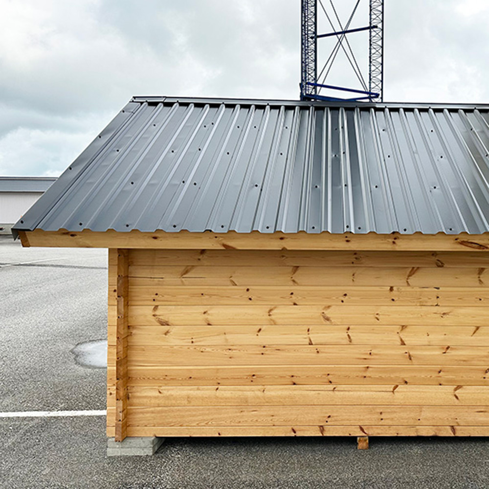 Plåttakspaket LP Garden För Timmerlada U20 R-20