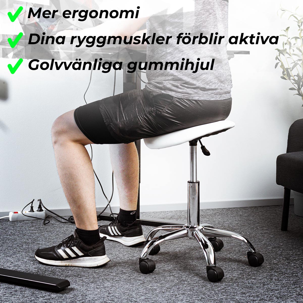 Sadelstol Lykke Comfort