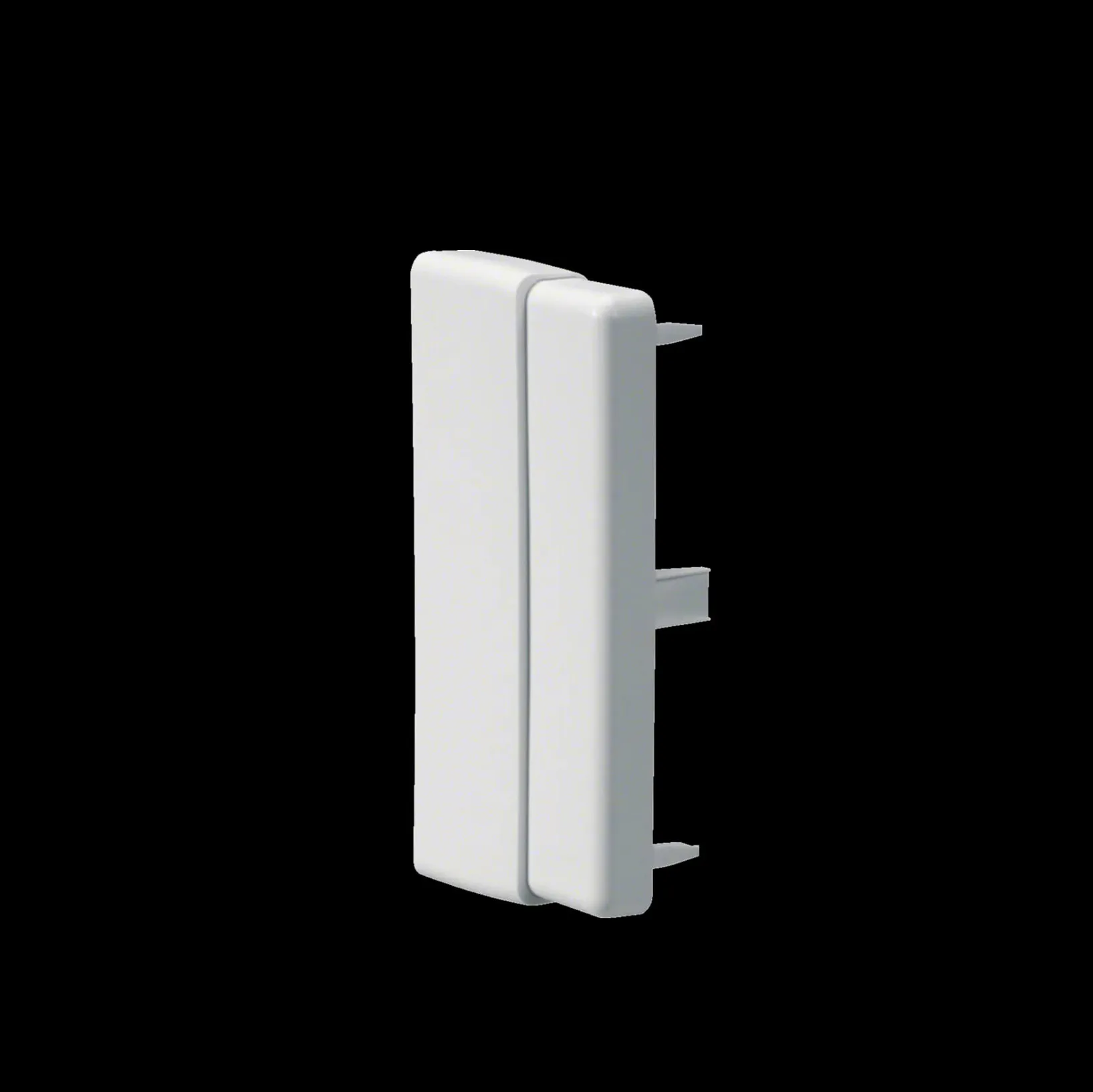 Ändstycke till Matarkanal Hager LF/LFH Flexibel 40/60 x 110 mm Halogenfri Vit RAL 9016