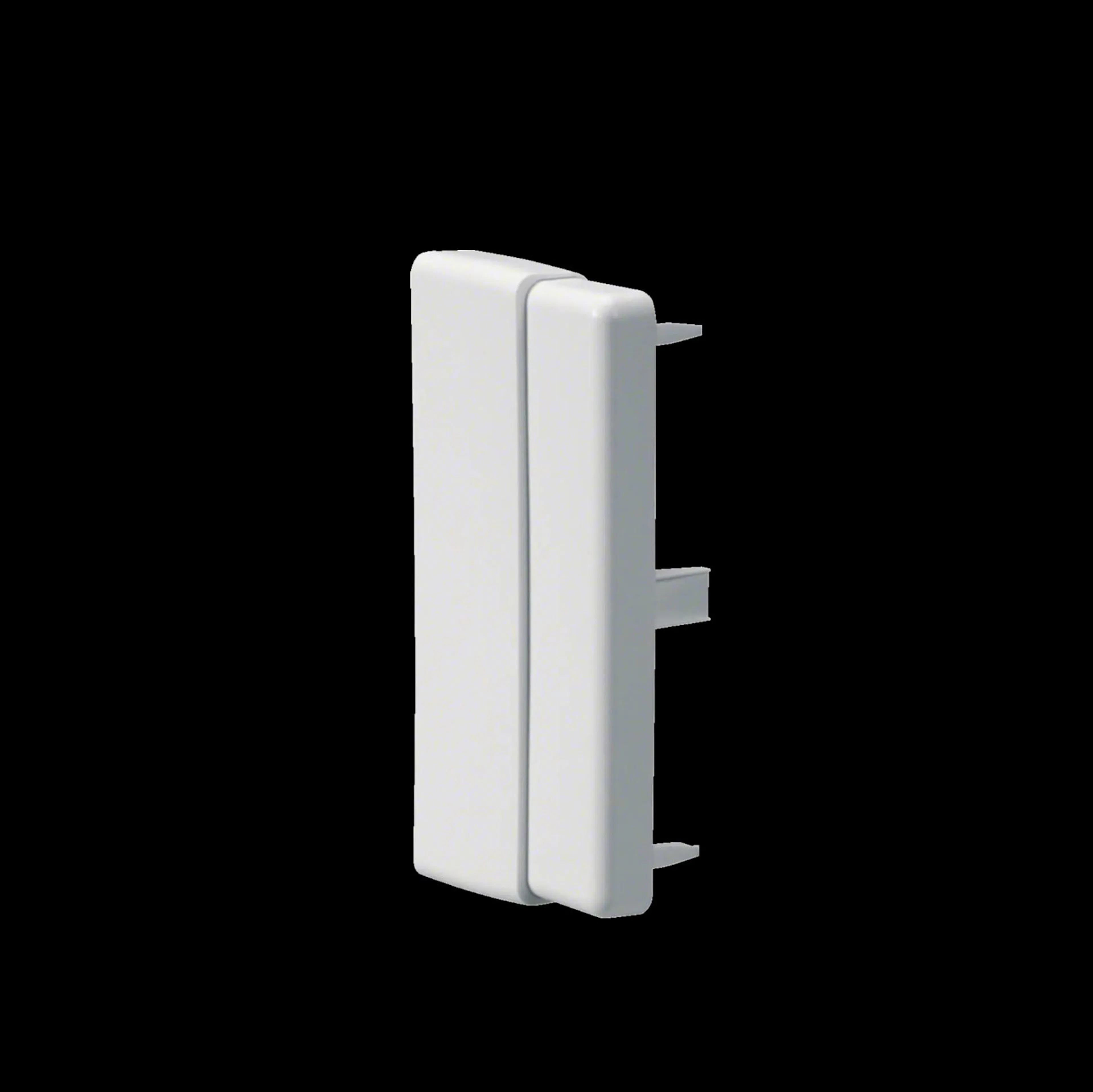 Ändstycke till Matarkanal Hager LF/LFH Flexibel 40/60 x 110 mm Halogenfri Vit RAL 9016
