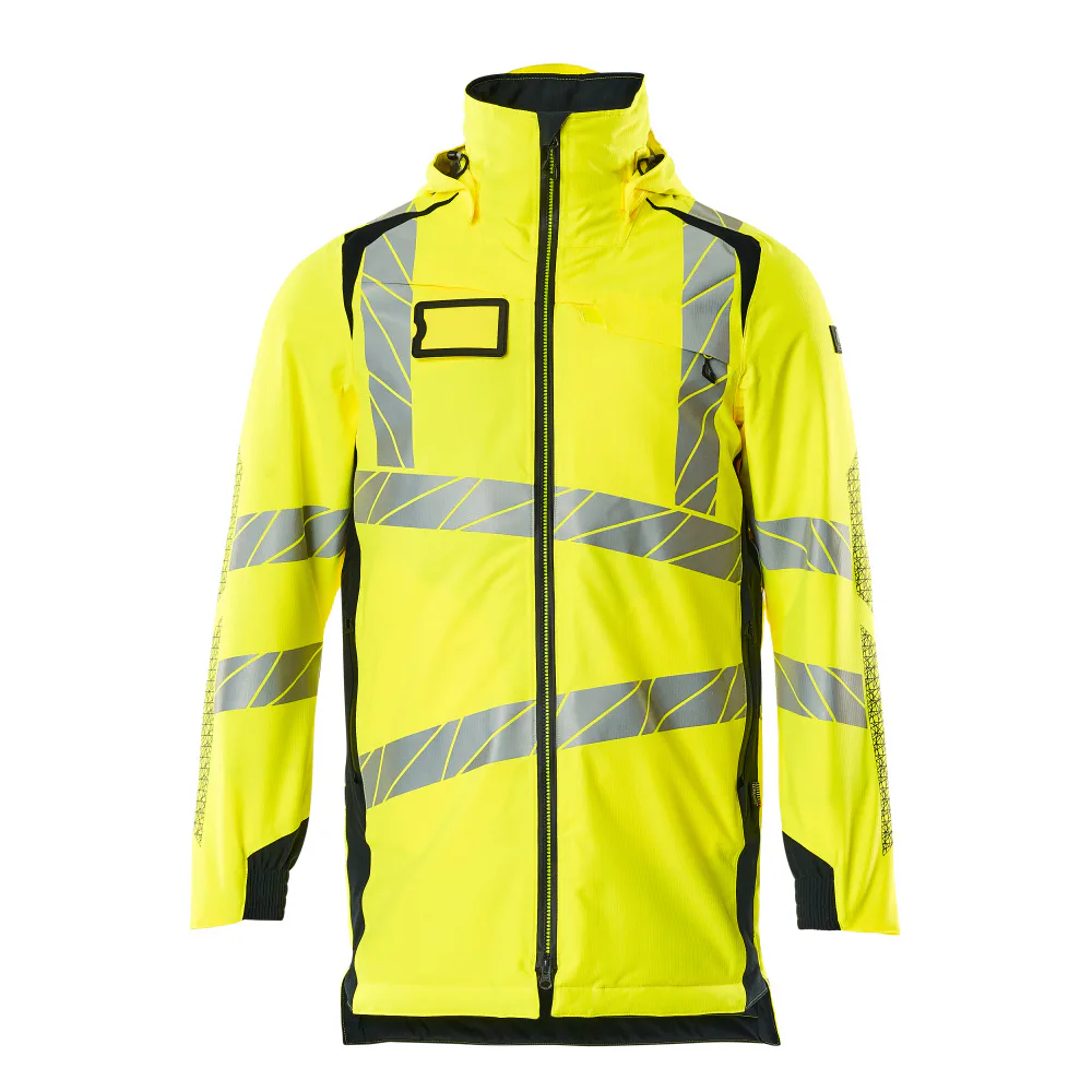 Mascot ACCELERATE SAFE Parkas 19030-449-17010 Storlek: S, Färg: Hi-vis Gul/mörk Marin