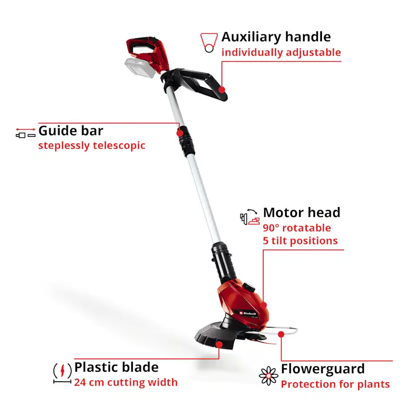 Trimmer Einhell Expert GE-CT 18 Li Utan Batteri