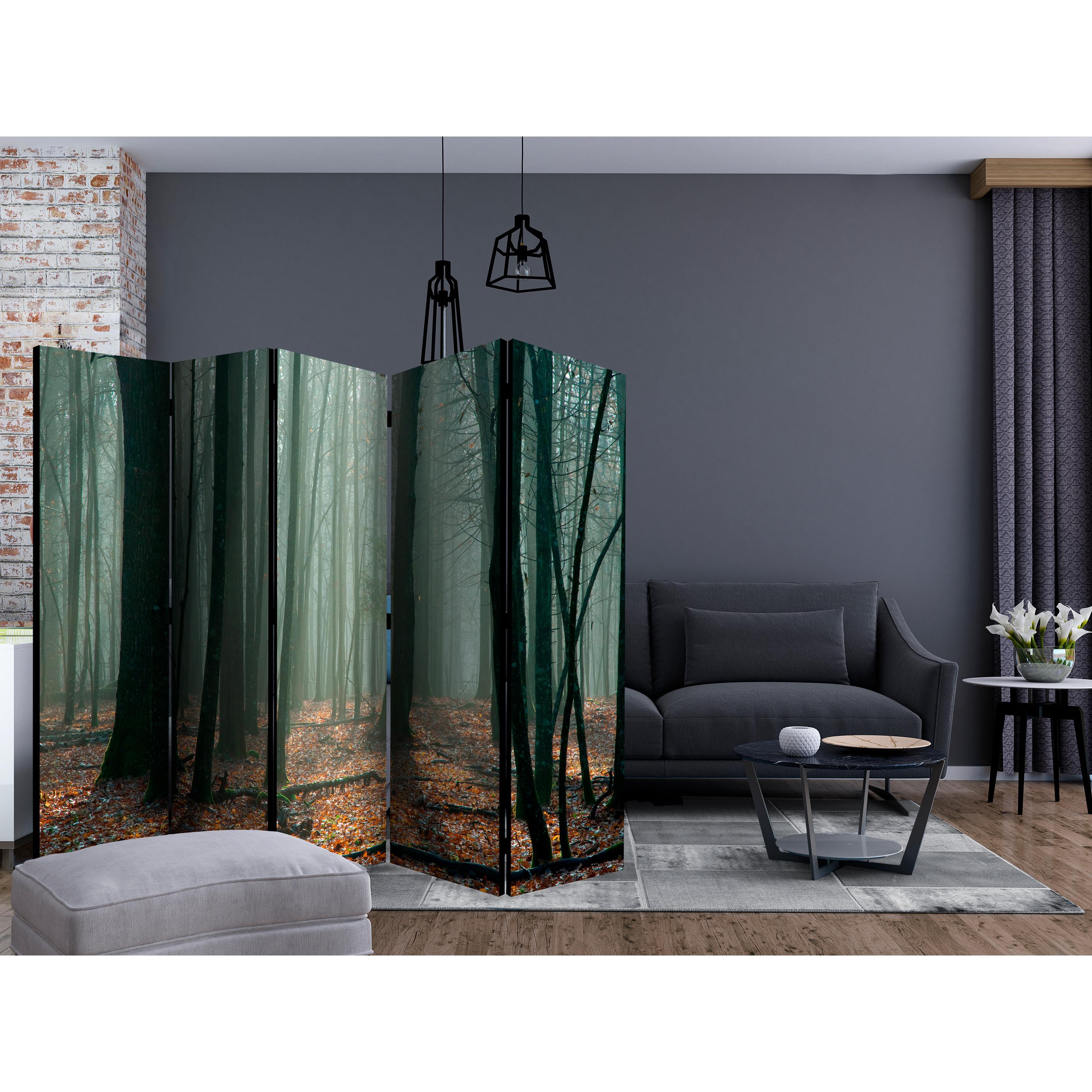 Rumsavdelare Skärmvägg Arkiio Witches' Forest II 225x172 cm