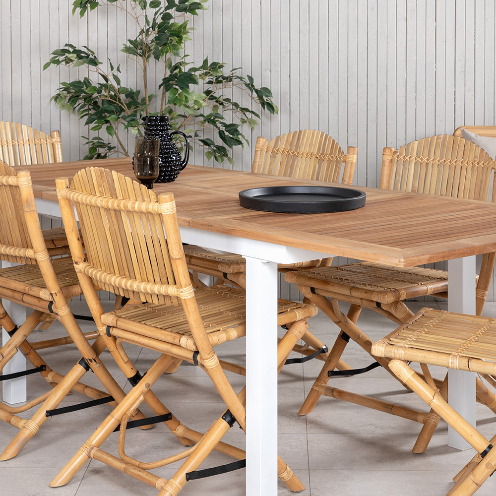 Matgrupp Venture Home Pave med 6 Cane Stolar