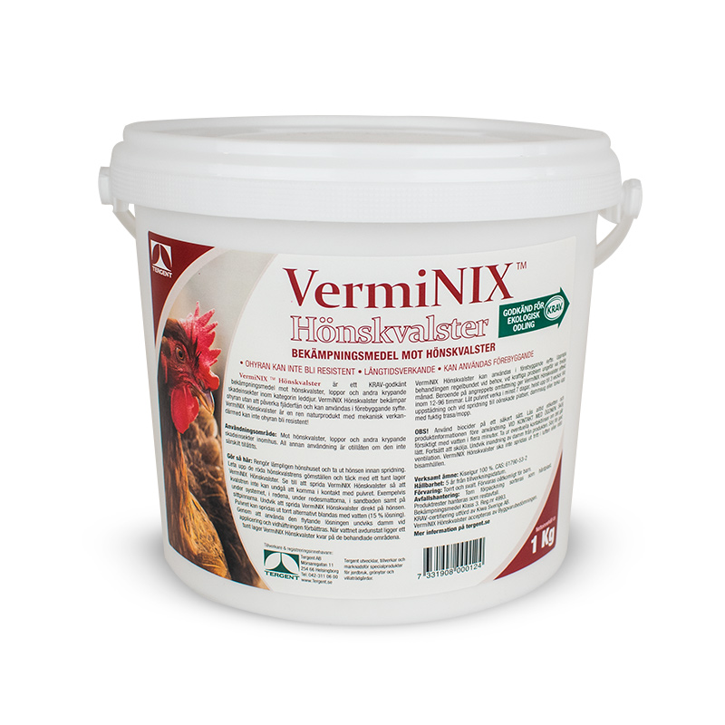 Skadedjursbekämpning Tergent VermiNIX Hönskvalster 1kg