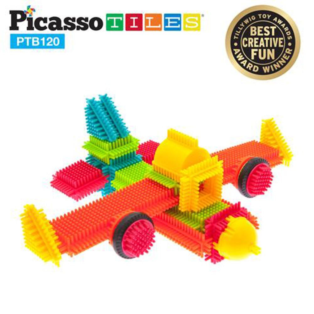 Byggbitar Picasso Tiles Bristle Blocks 120 Bitar