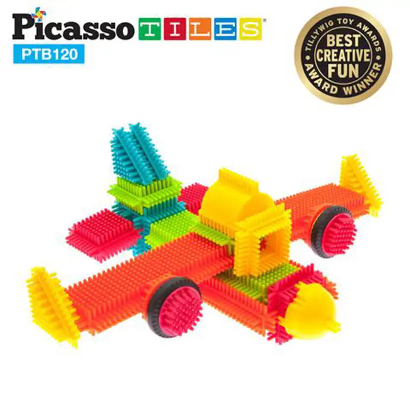 Byggbitar Picasso Tiles Bristle Blocks 120 Bitar
