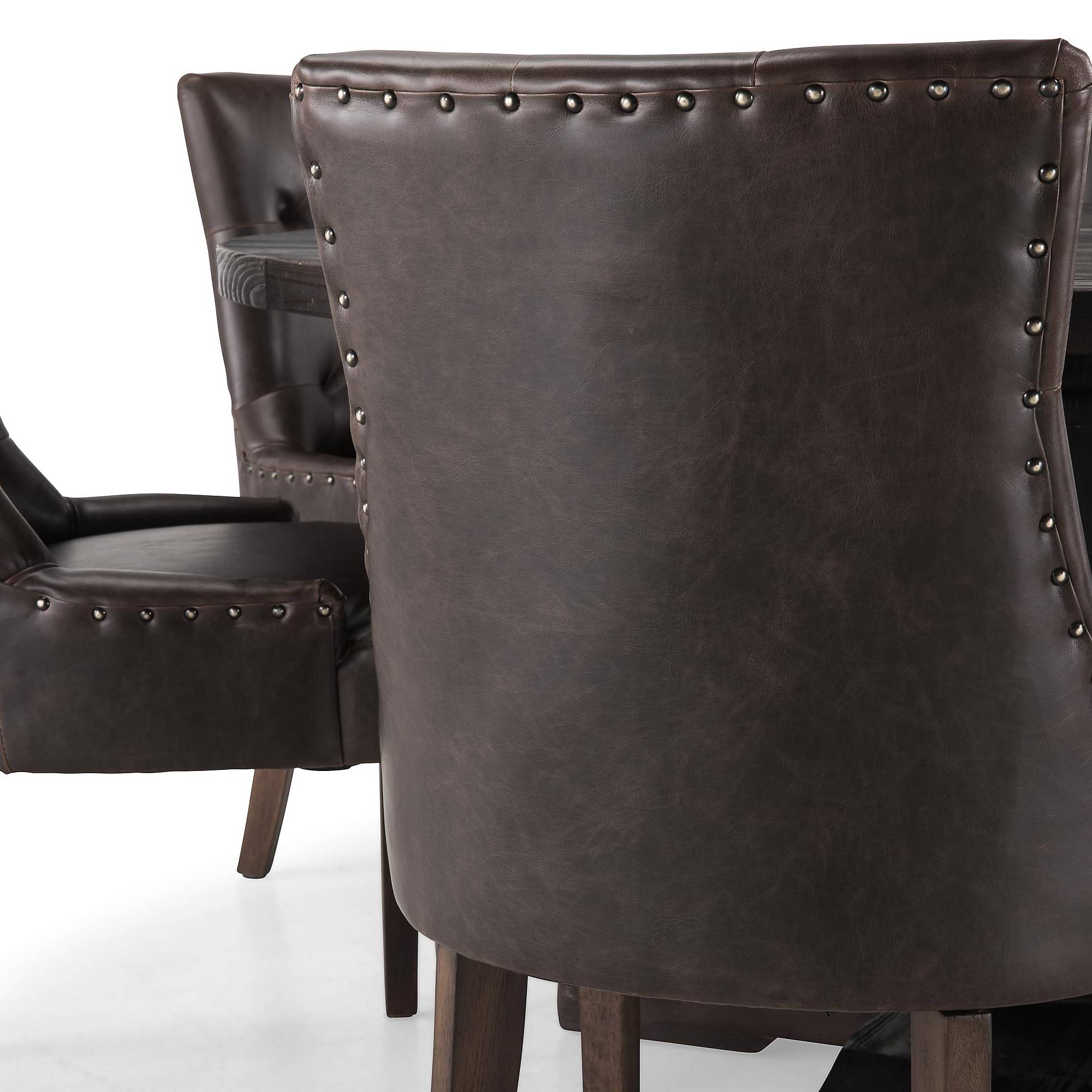 Matgrupp Bloomington Dijon Runt Matbord 150 cm med 6 Tuva Matstol