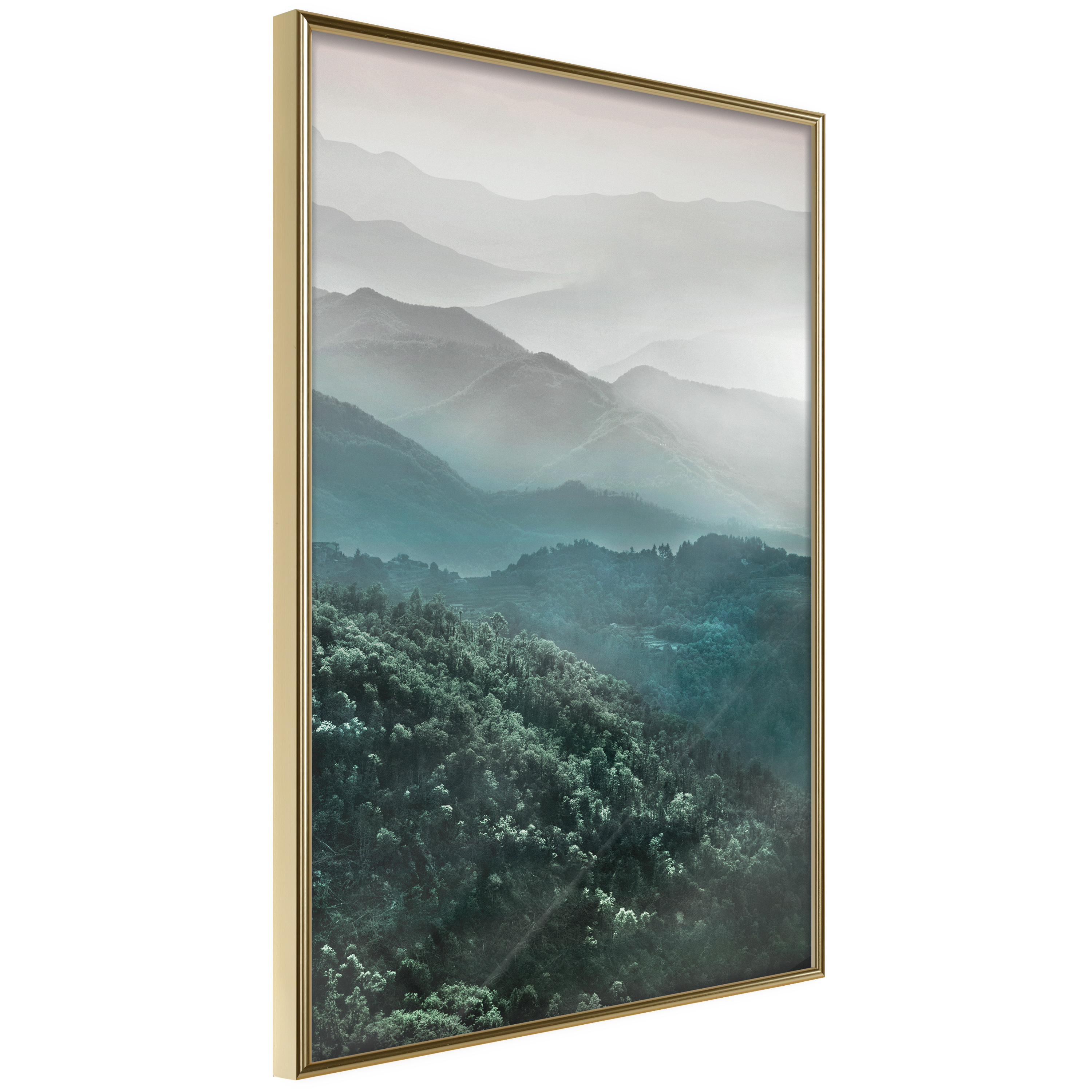 Affisch - Beautiful Tuscany [Poster] 30x45 Guld ram, 30x45 cm