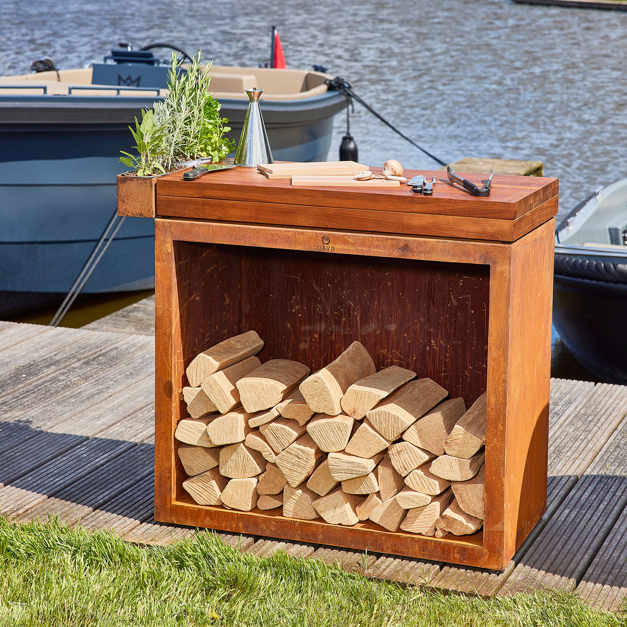 Modul OFYR Butcher Block Storage 90