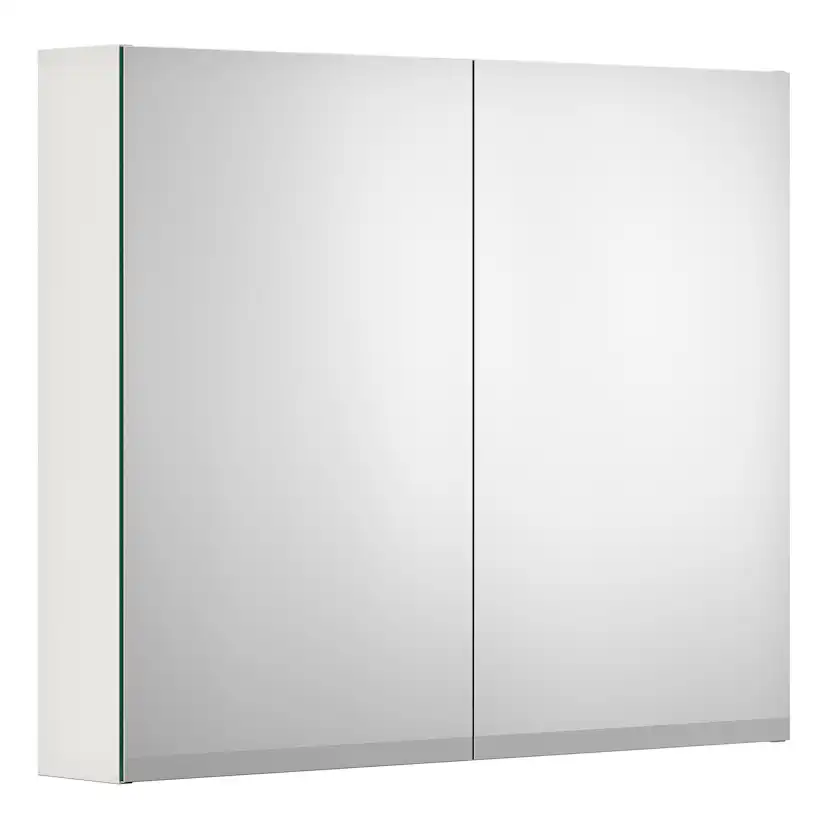 Artic Spegelskåp 80cm Vit Vit