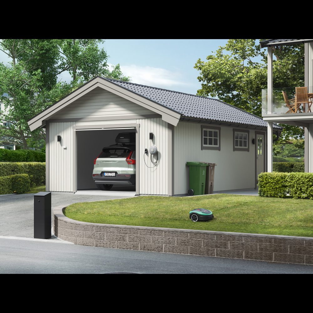 Garage Trähuset Sorunda 40 kvm