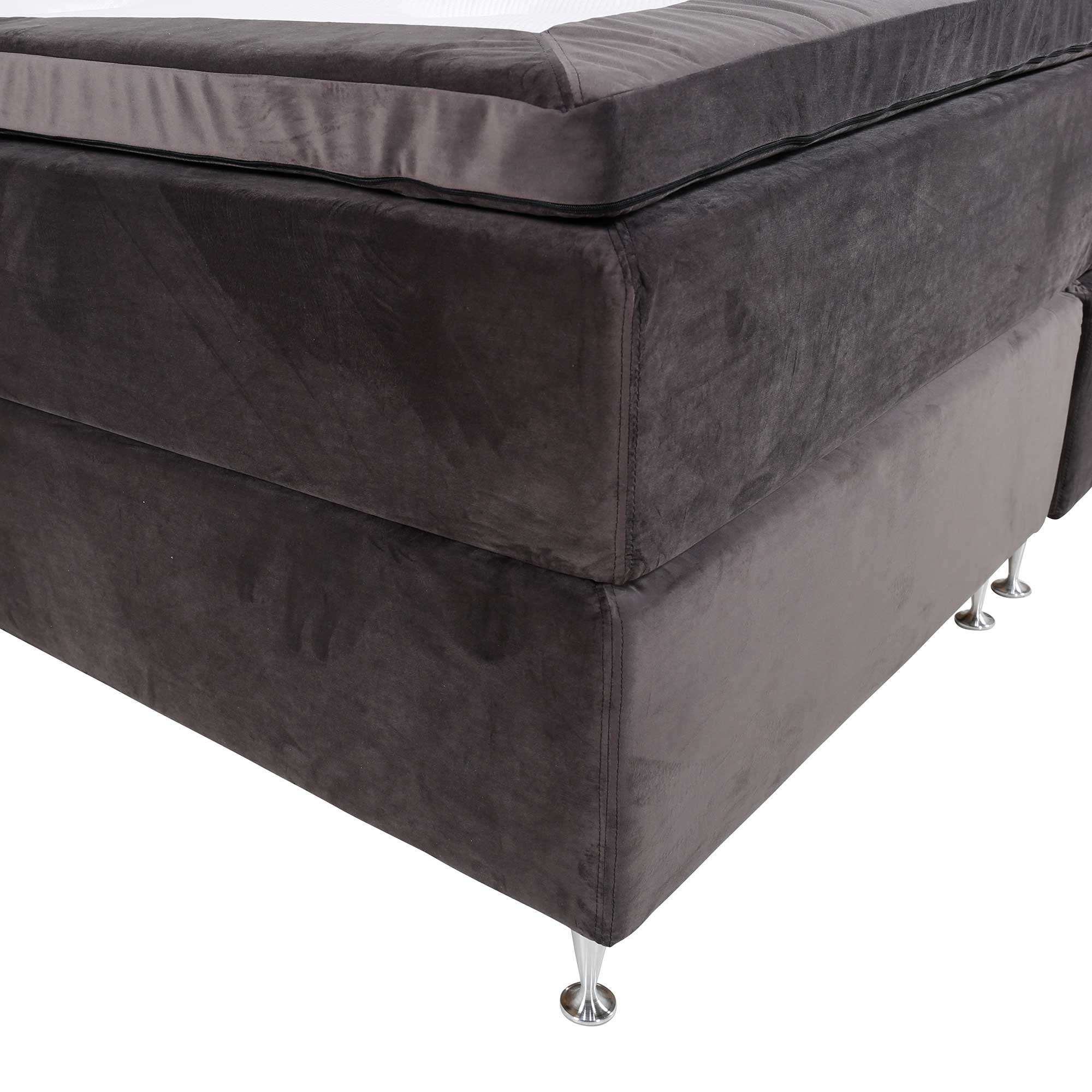 Kontinentalsäng Venture Home Furudal i Sammet