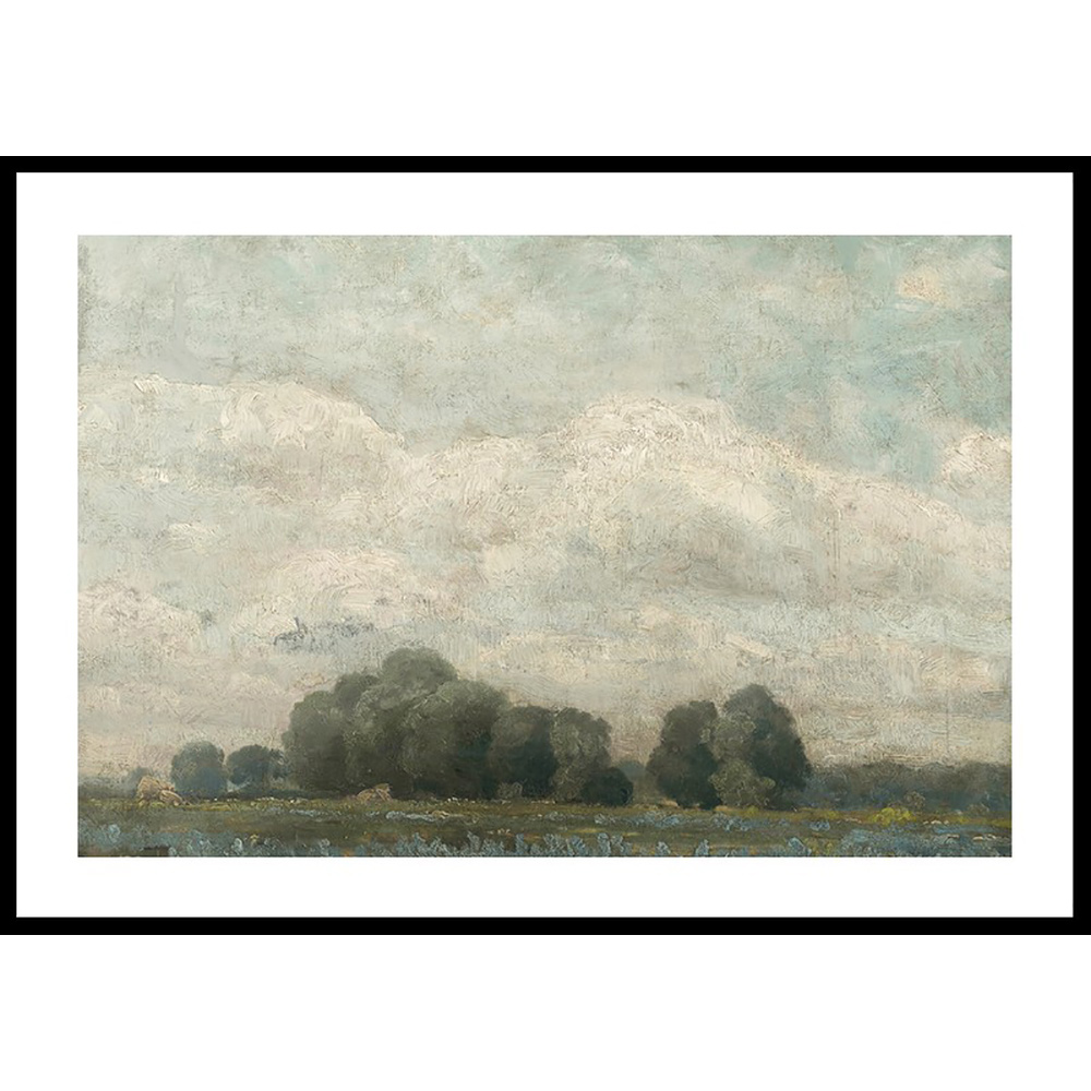 Poster Gallerix Lúka S košatými Stromami By Ľudovít Čordák