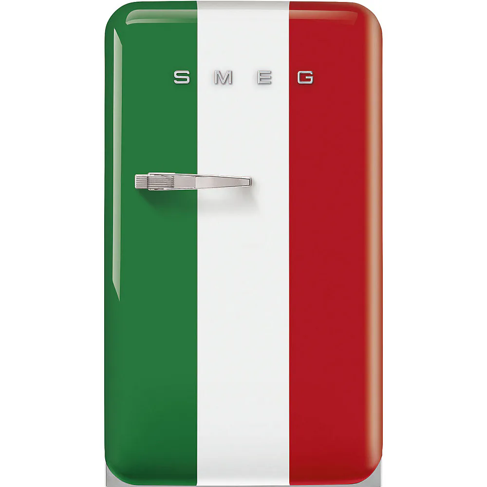 Kylskåp Smeg FAB10HRDIT6 50's Style med Italienska Flaggan