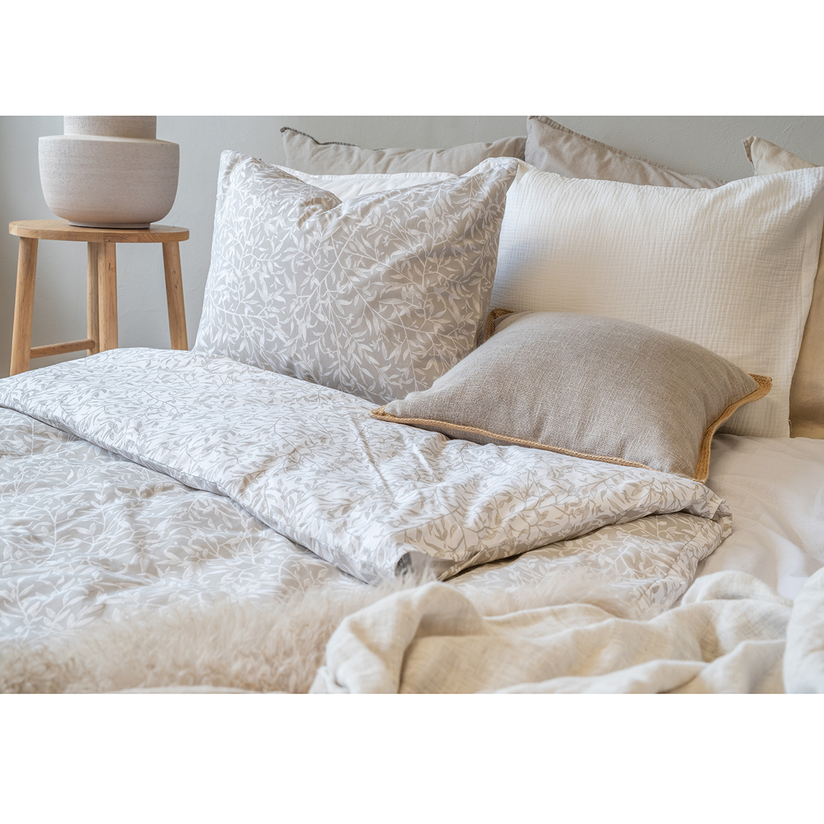 Påslakanset Borganäs of Sweden Garden Enkelsäng