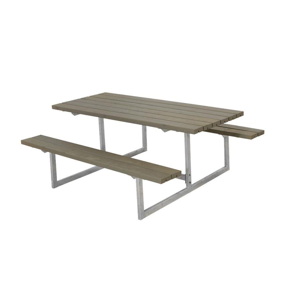 Picknickbord PLUS Basic Gråbrun Utomhus
