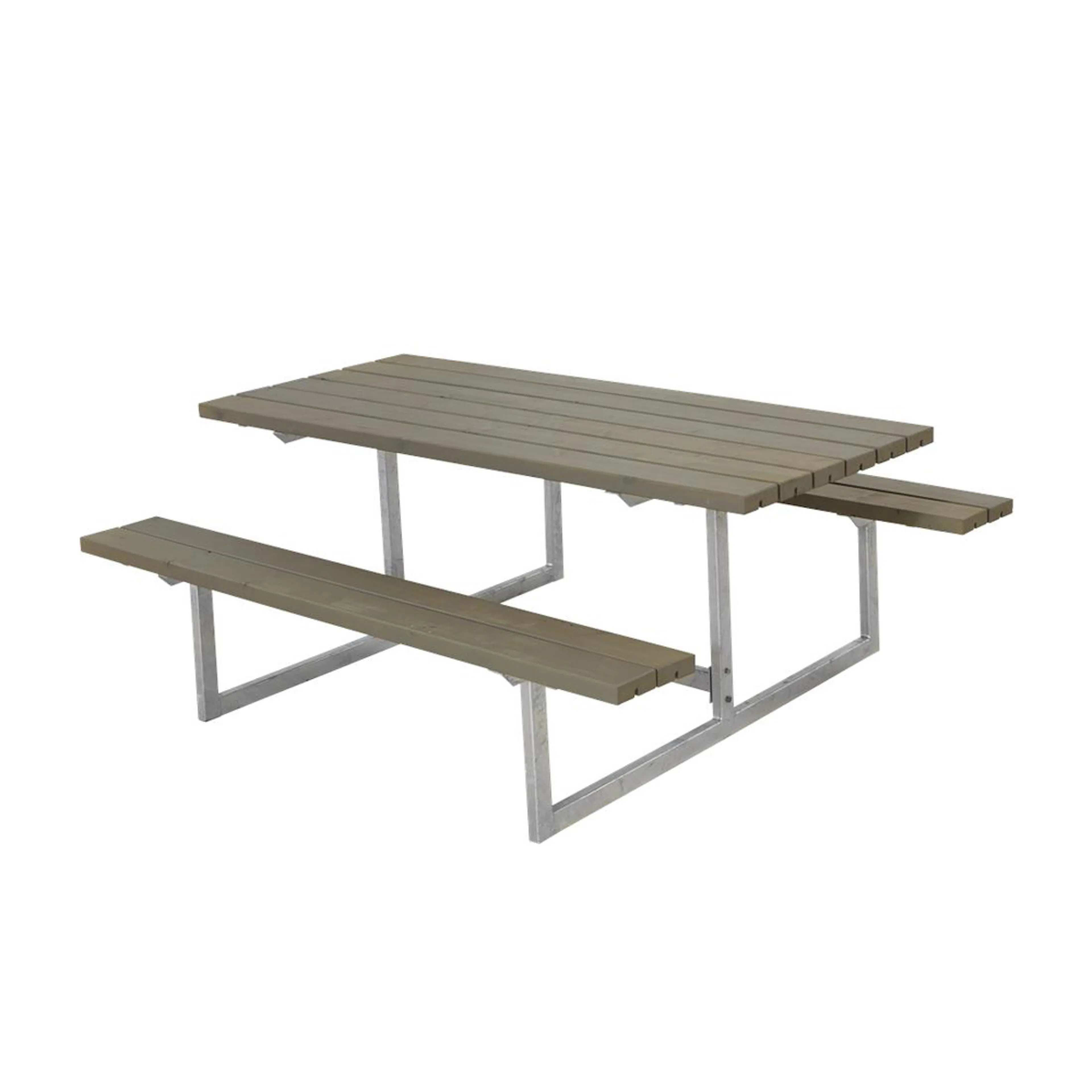 Picknickbord PLUS Basic Gråbrun Utomhus