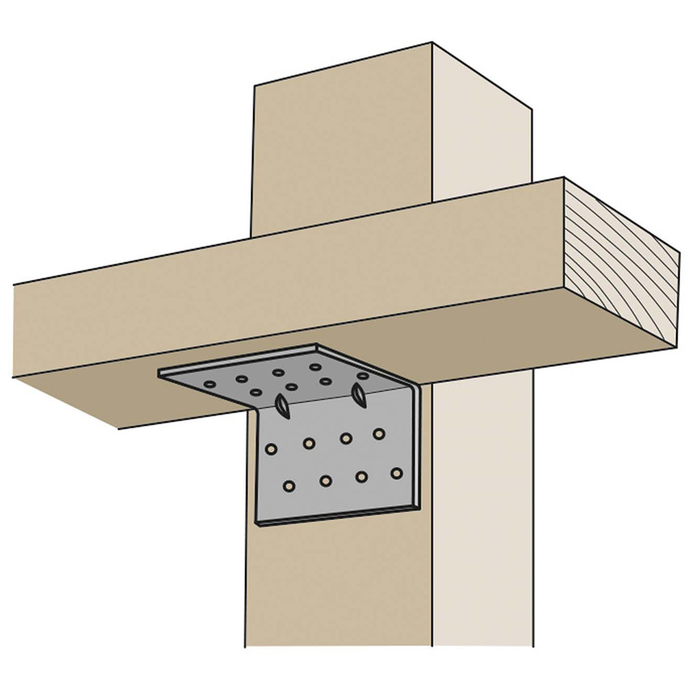 Vinkelbeslag FAST ABS 65x65x2,0x80 mm