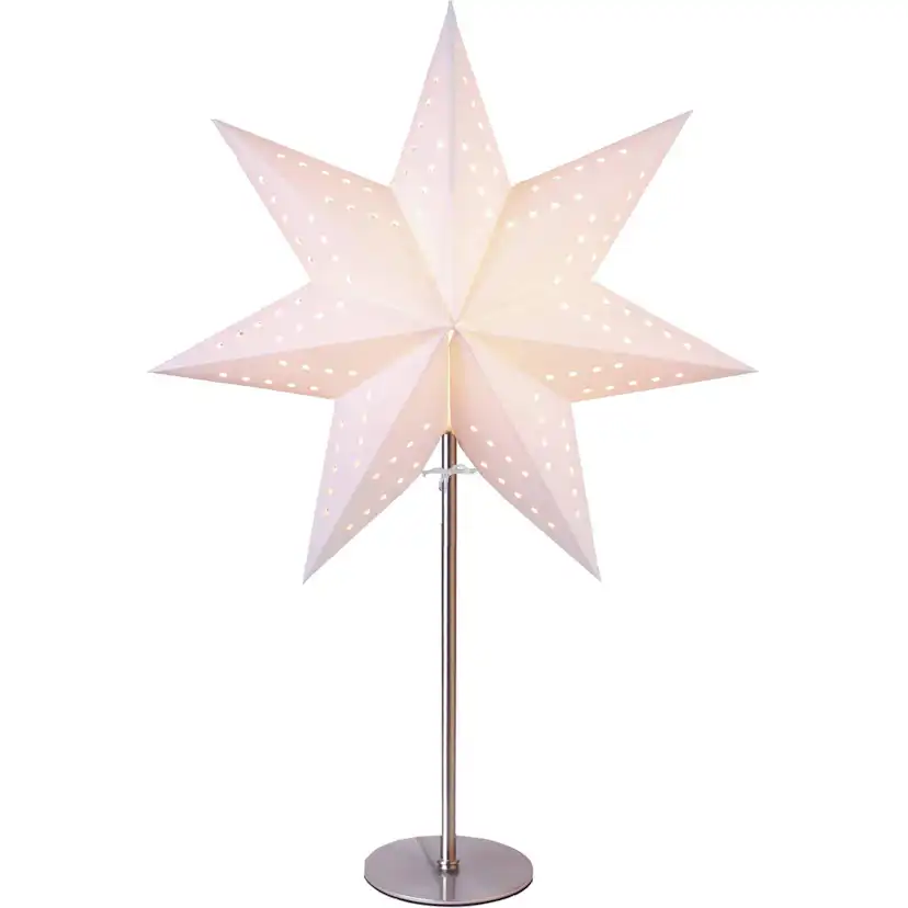 Adventsstjärna på Fot Star Trading Bobo