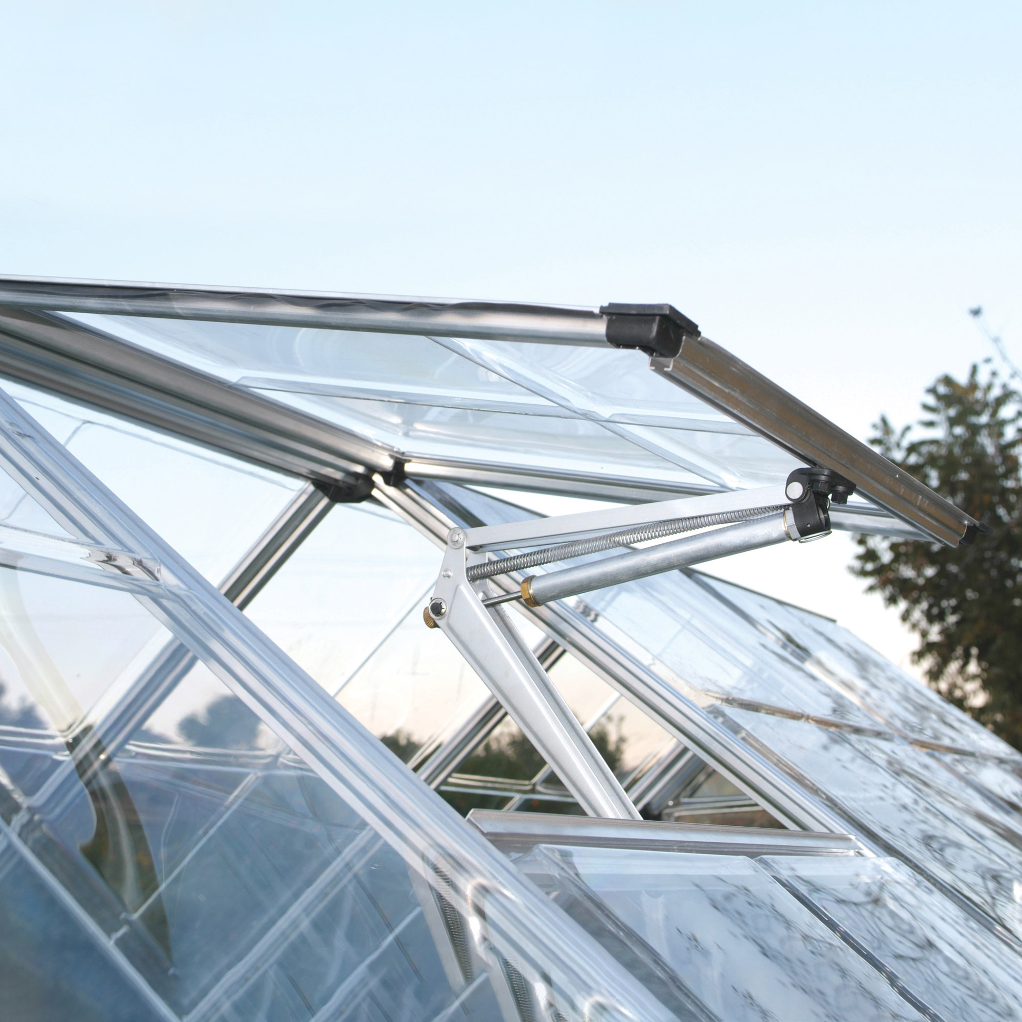 Ventilationskit Canopia by Palram för Växthus, Aluminium med Automatisk Temperaturkontroll