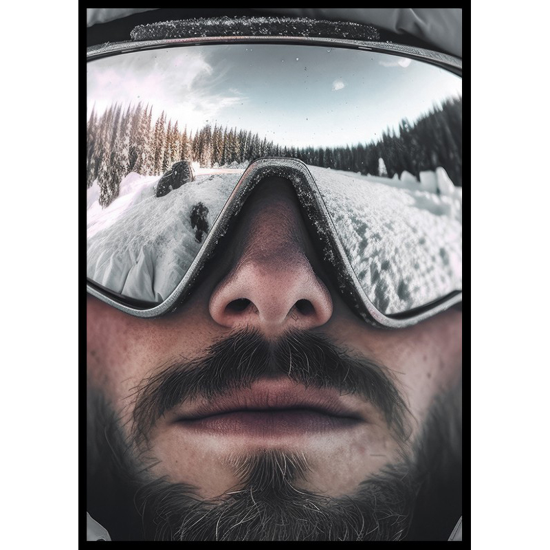 Poster Gallerix Ski Goggles