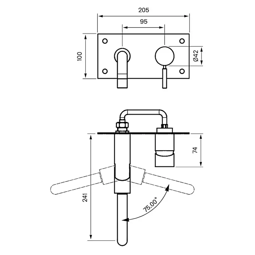 Köksblandare Tapwell Box 180