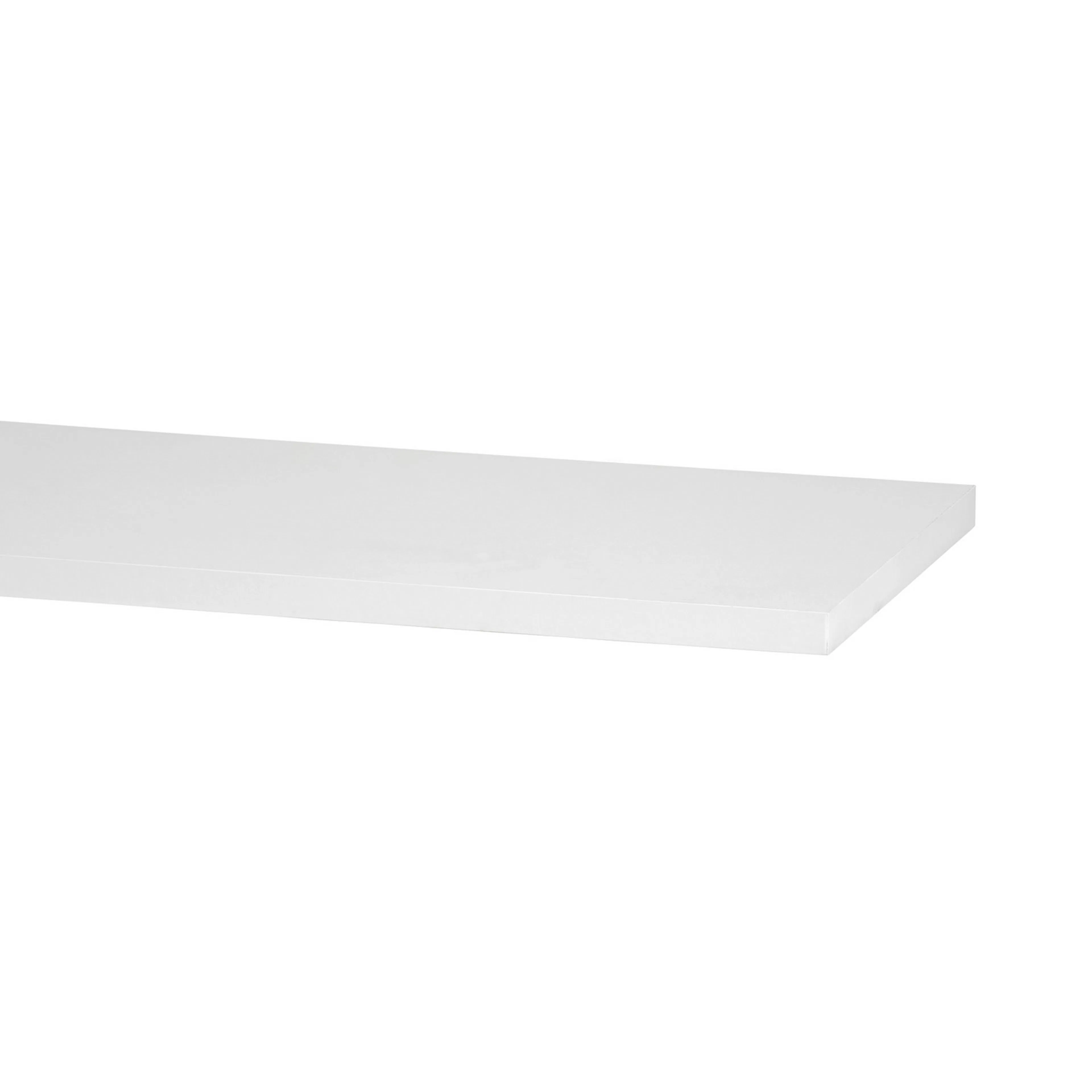 Melaminhylla  900x250x19   vit BxDxH 900x250x19 mm, Vit