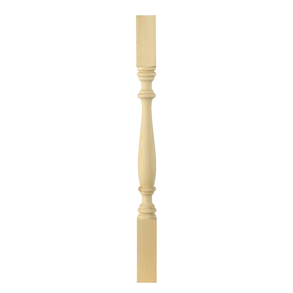 53 x 700 Svarvad Fura BxHxD: 53x700x53 mm