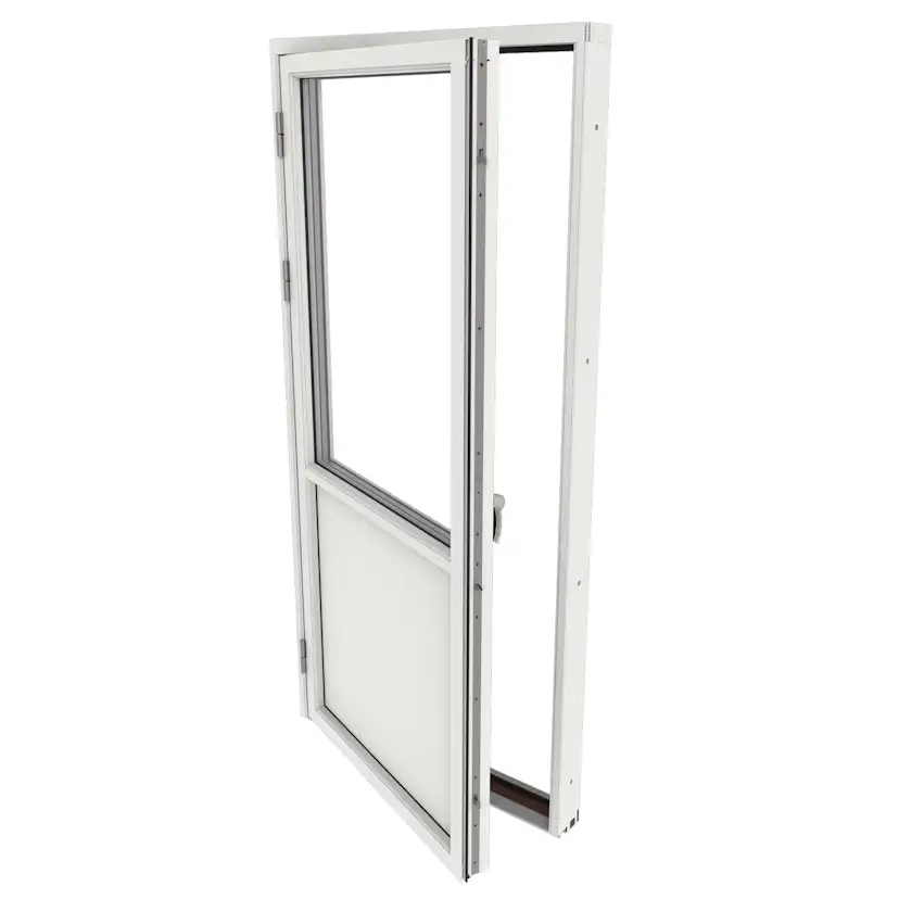 Fönsterdörr Outline Enkeldörr 3-Glas Aluminium