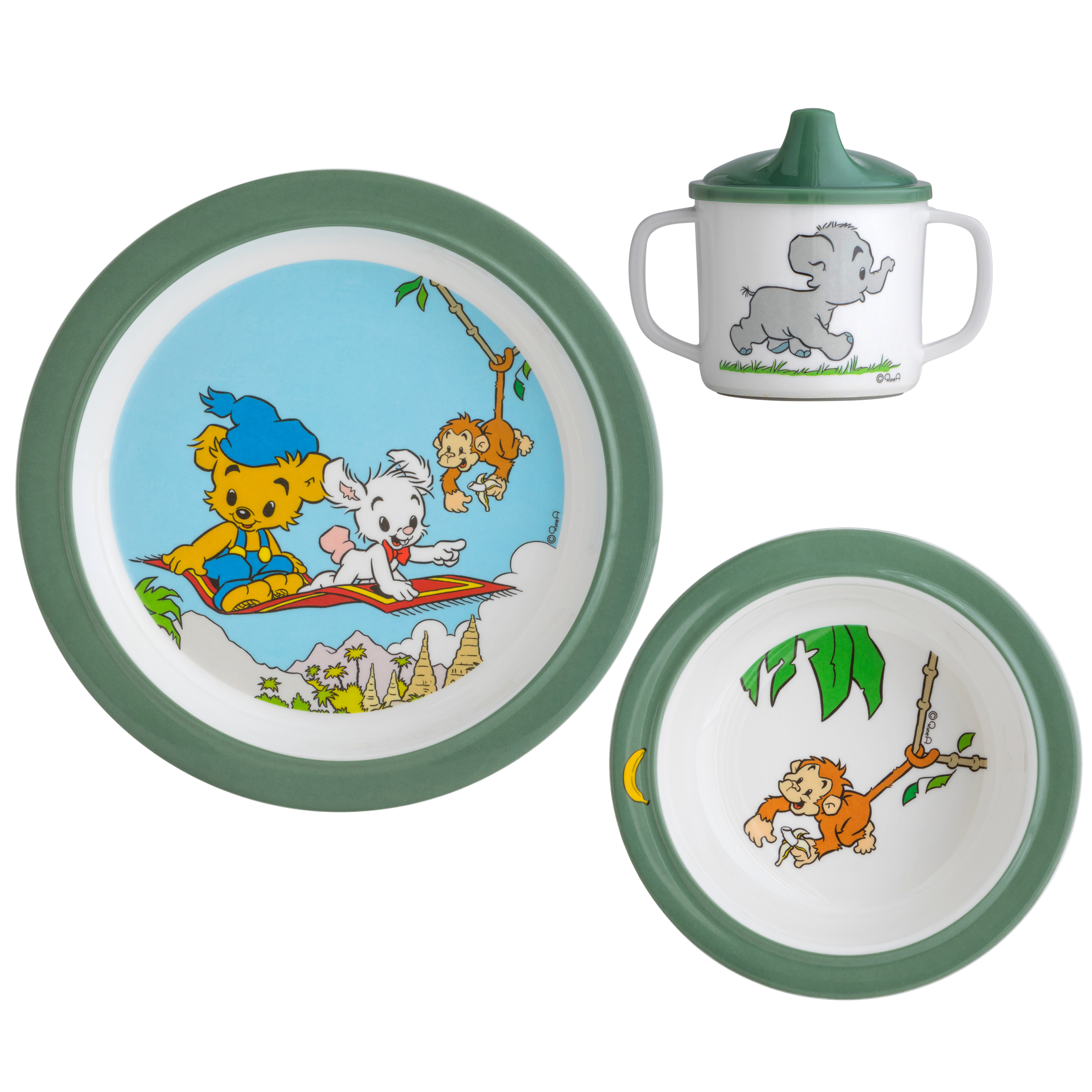 Barnservis Rätt Start Bamse Djungel