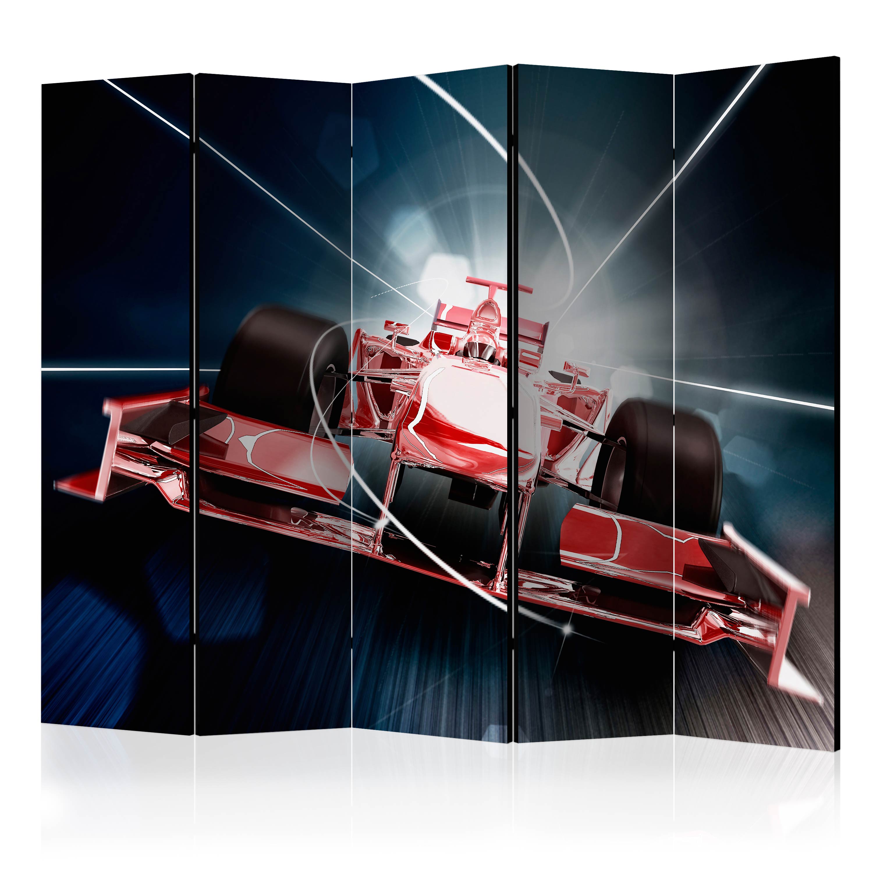Rumsavdelare Skärmvägg Arkiio Speed And Dynamics Of Formula 1 II 225x172 cm