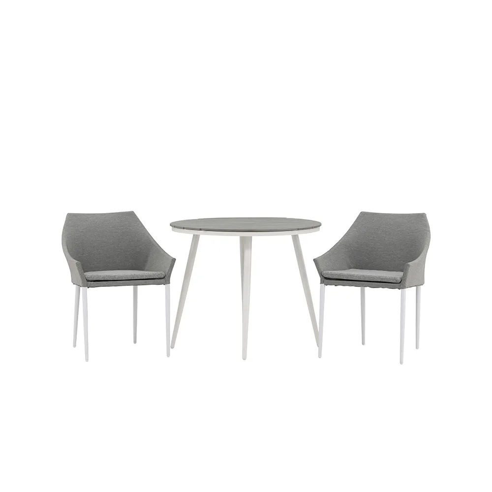 Cafégrupp Venture Home Break Ø90 cm med 2 Spoga Stolar