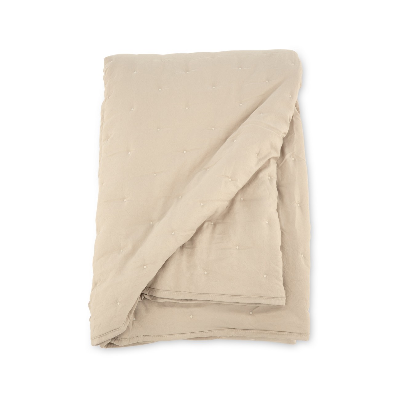 Sally Bedspread Microfiber - Beige / - 180*260 Beige, Mått: 260x180 cm