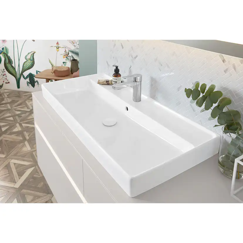 Tvättställsskåp Villeroy & Boch Collaro 160 cm med 4 Lådor för Ovanpåliggande Skåpstvättställ