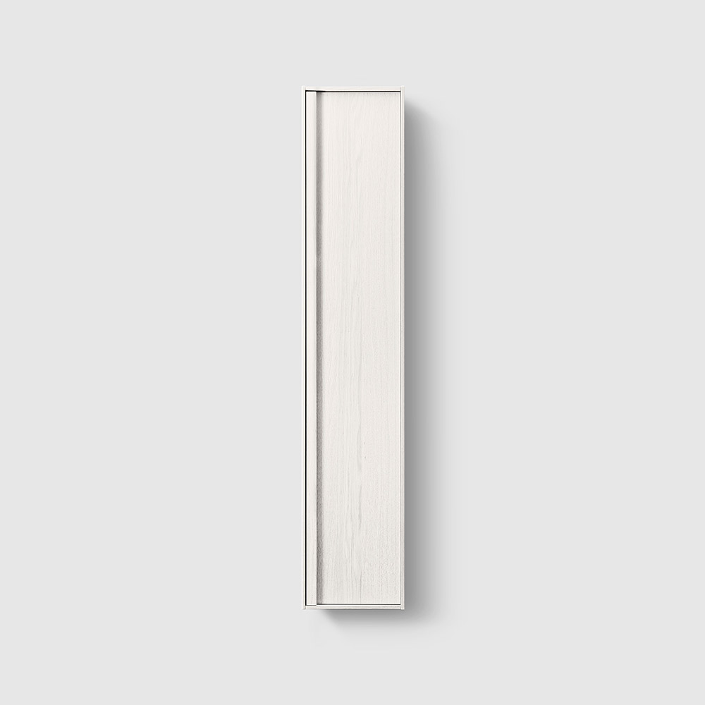 Haven Högskåp H2/TCS32 White Wood Right Vit Ask, Högerhängd