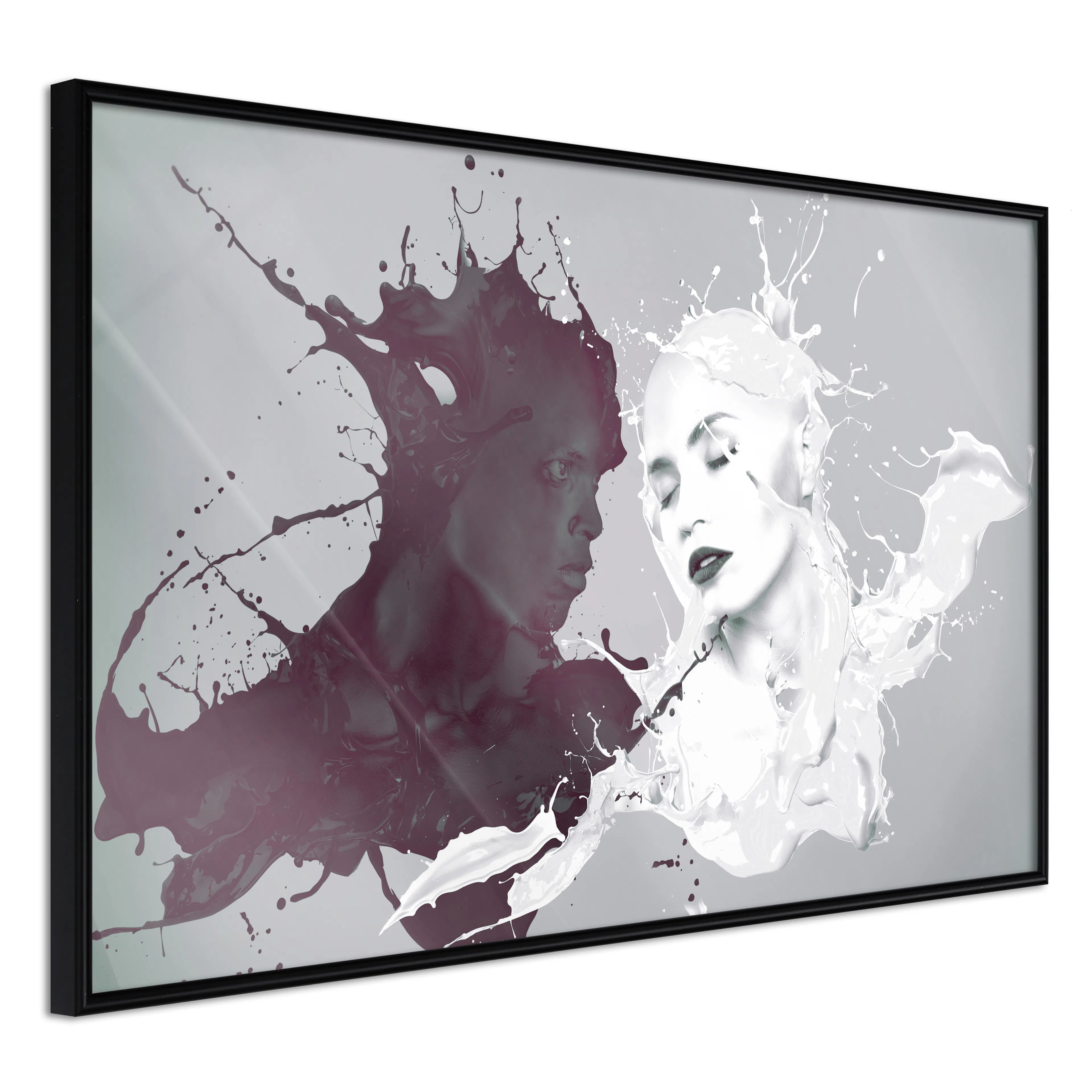 Affisch - Opposite [Poster] 30x20 Svart ram, 30x20 cm