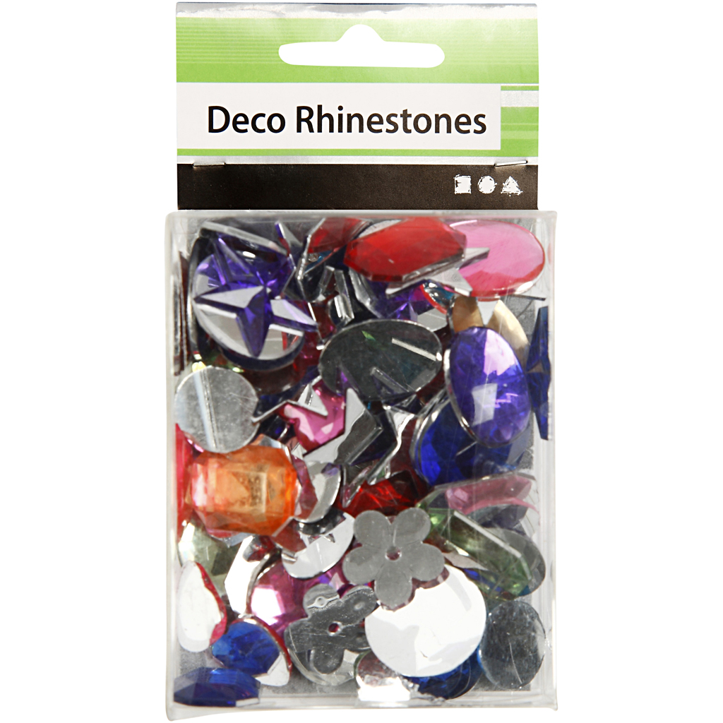 Rhinestones Creativ Company Stl 10-15 mm 15 G/1 Förp