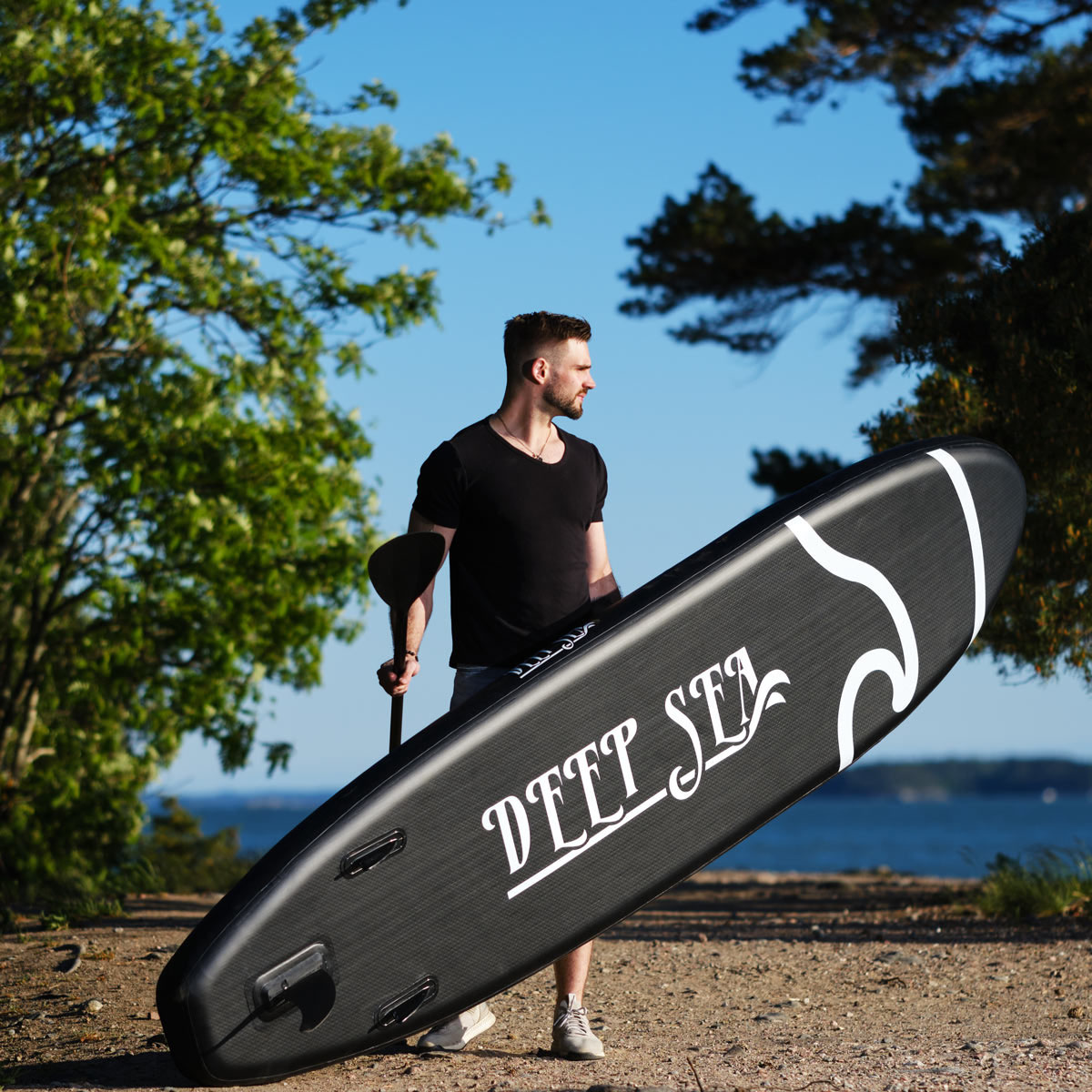 Stand-up Paddleboard Deep Sea SUP-brädset XXL 2-pack