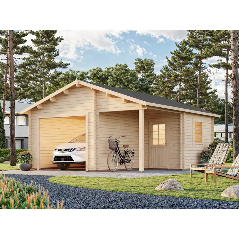 Garage Palmako Roger 21,9 m2 utan Port