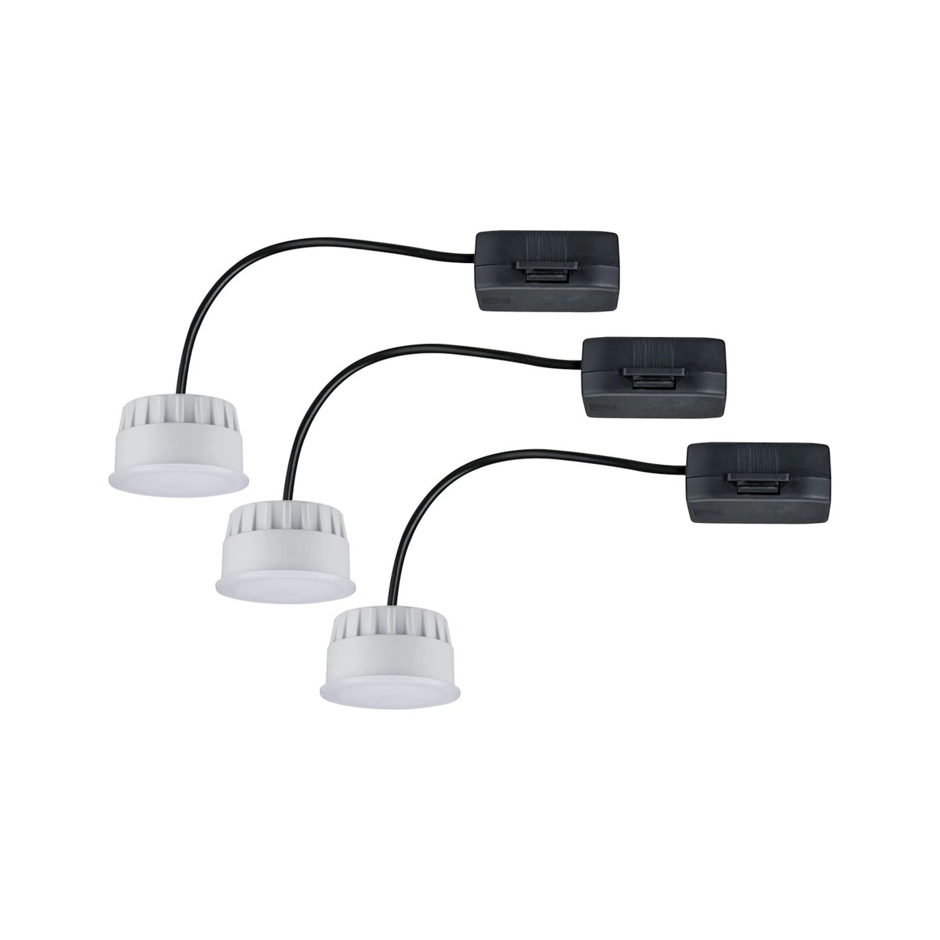 LED-modul Paulmann Choose Coin 3-pack, Ja, Dimring i 3 steg