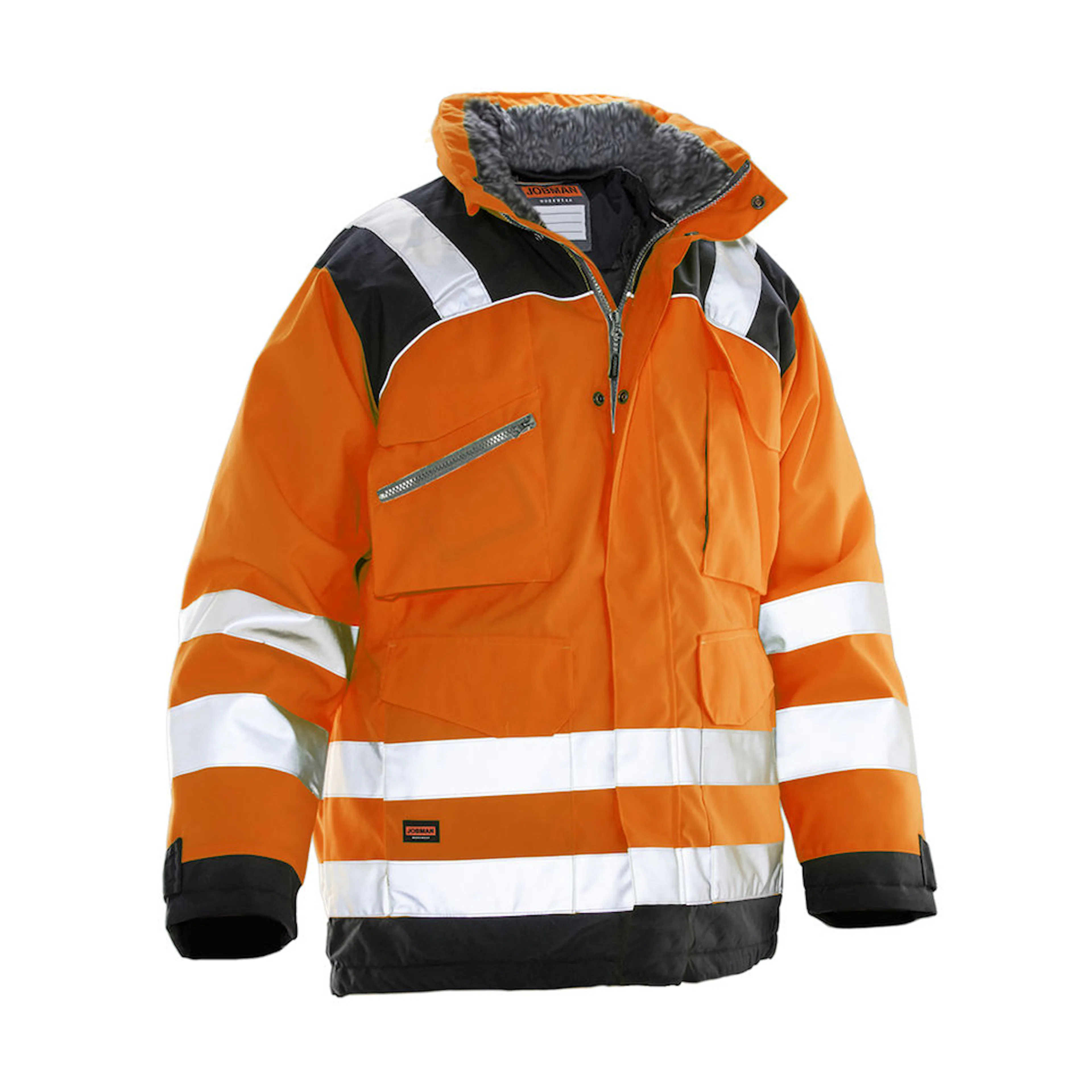Orange/Svart