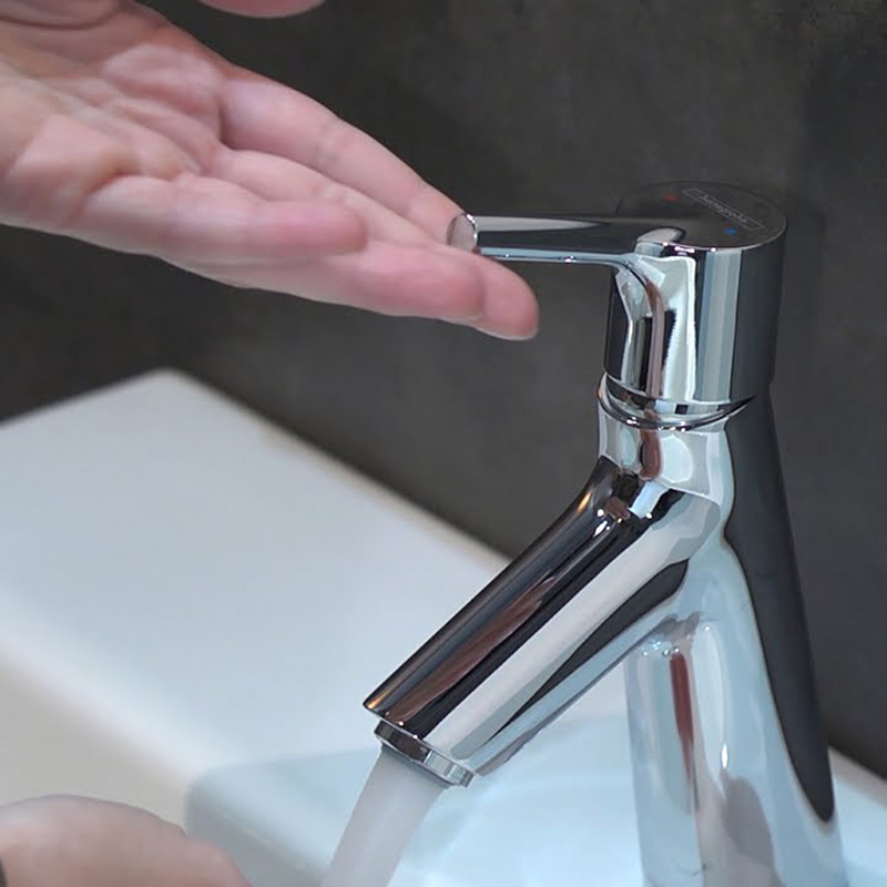 Tvättställsblandare Hansgrohe Talis S 80 Låg